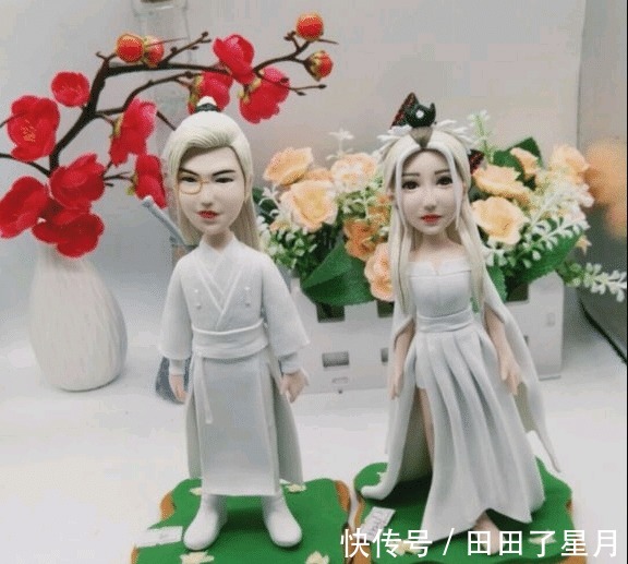 建模|剑网3定制手办变油腻大妈,手办泥人真的复刻不了游戏建模吗