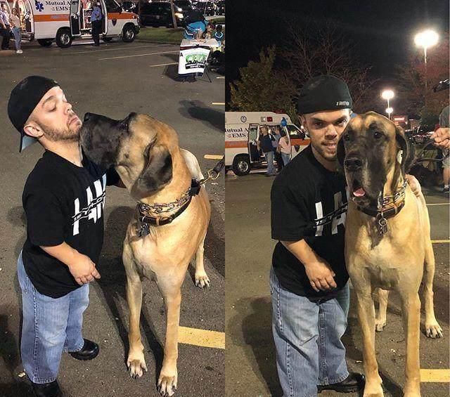 消防员|世界上最矮消防员,杠铃卧推220斤,他的肌肉不输正常人