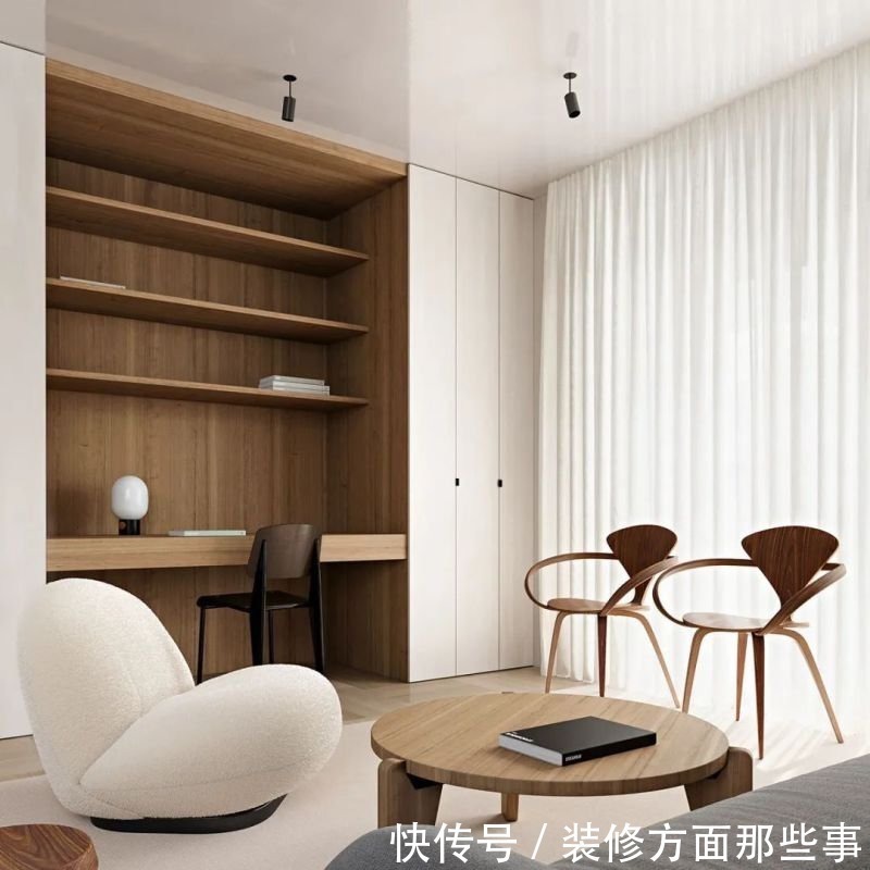 格调|71平简约休闲中多了日式的格调,让家里散发出原木般的自然清新