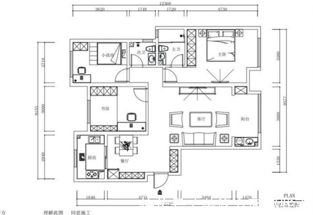 三居室|121平现代风简约不简单,简直太美了