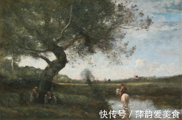 19世纪最出色的抒情风景画家 卡米耶·柯罗Camille Corot