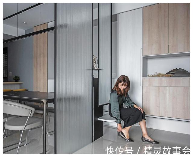 收纳|台湾一家四口挤81㎡小家,隐藏收纳真的很强,三房两厅太厉害了