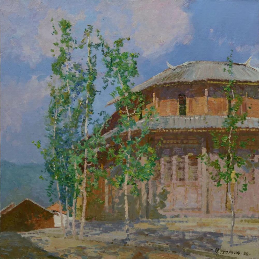  士生导师|大别山写生作品