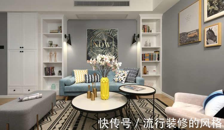 北欧|清新简约的80平北欧小家，普通但不简陋，更适合时下的年轻人