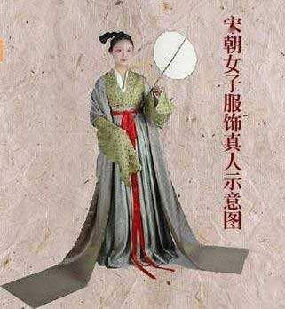 宋代女性|理学影响下,女性服饰、妆容、发式的转变,体现宋人的审美观念