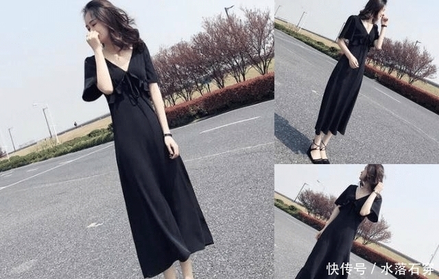  小黑裙|小黑裙是永远的经典，女孩子想要成熟有范，少不了黑色连衣裙