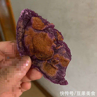 新手|紫薯糯米饼就这么做，新手也能零失败