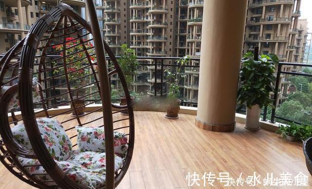 空中庭院|双阳台已经过时,现在流行这种弧形阳台,整栋楼每家都是空中庭院