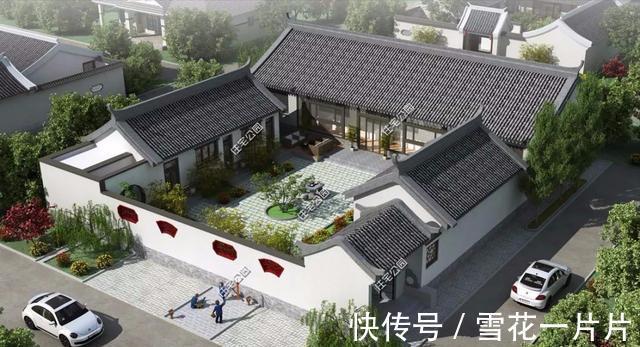 实用|2021年农村建房子,推荐这15套中式小院,造价便宜还实用