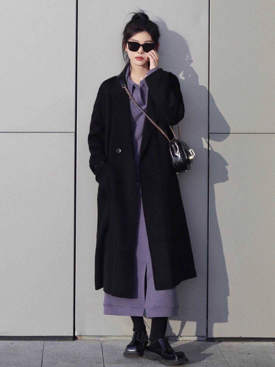 皮衣 冬季穿黑色衣服太枯燥?不妨试试这些搭配方式,帅气酷炫又保暖