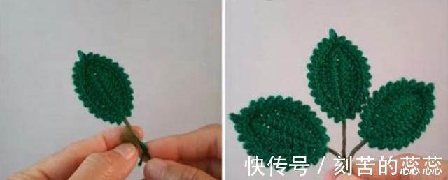 钩针玫瑰花,这么漂亮的花,都是一针一线钩出来的!附图解教程