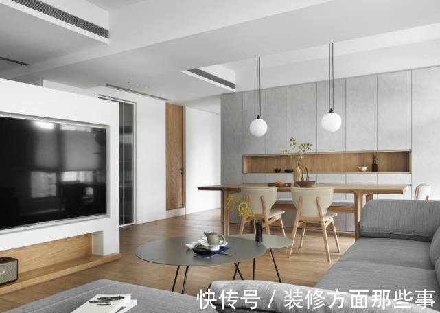 立体感|150㎡原木风,这届年轻人有多会装,我直接看愣了