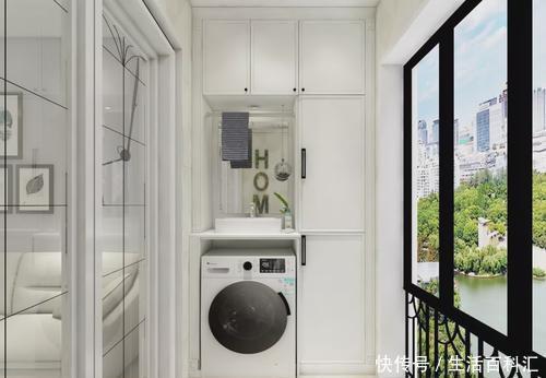 肠子|房子装修不要把洗衣机放阳台,我家放错肠子都悔青,实在太坑了