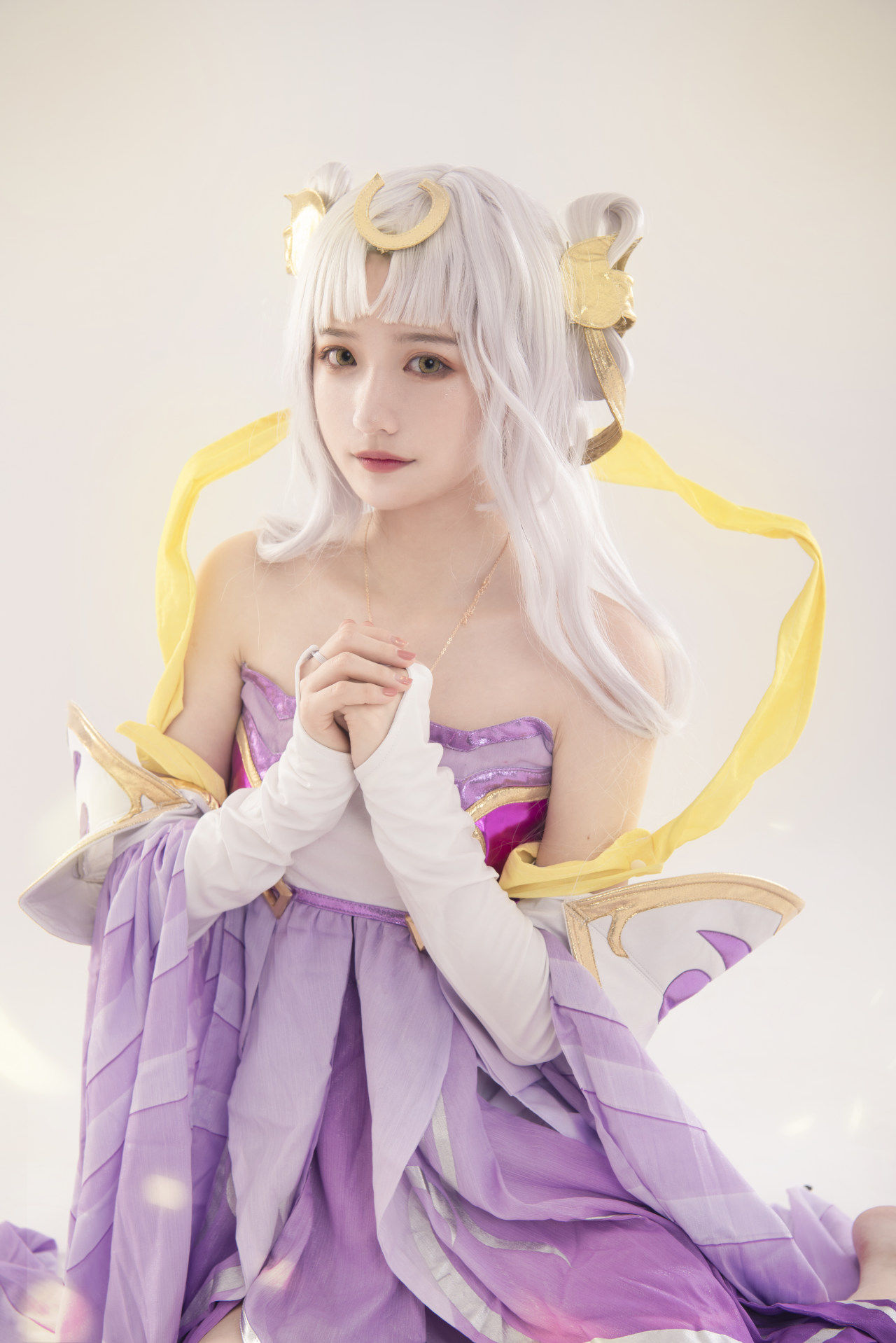 王者荣耀 嫦娥cosplay，夜晚的太阳保护属于他的人