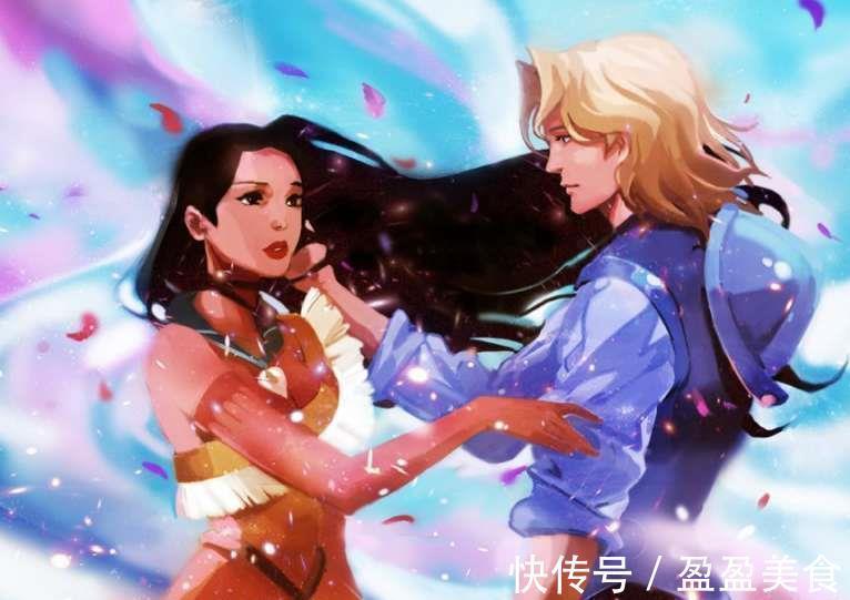 超级可爱|日本动漫风格的迪士尼卡通人物,第一张就梦幻到让人陷入爱河了