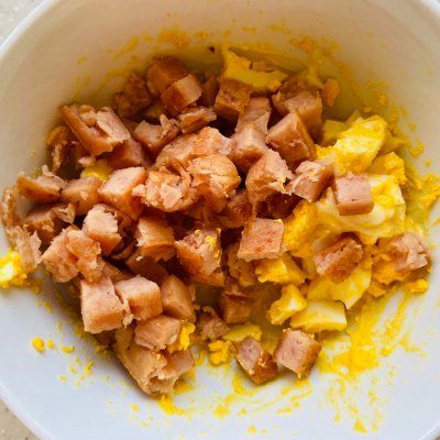 吃不下饭？那是你不会做碎蛋火腿三明治，