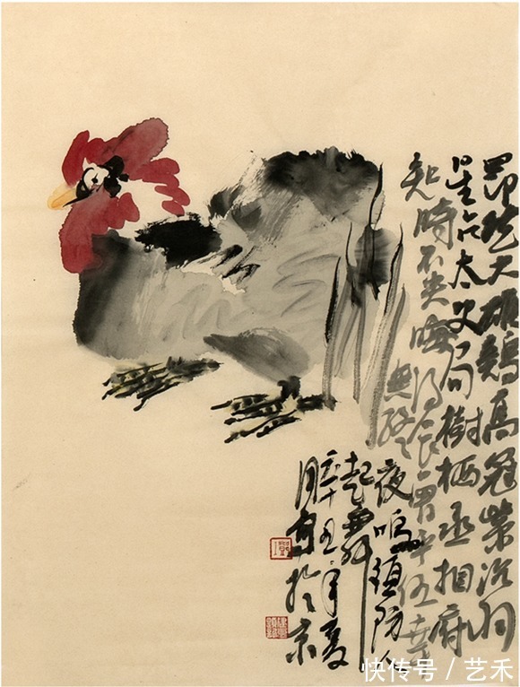 建良兄|书画家邓建良——栩栩如生 白话释义