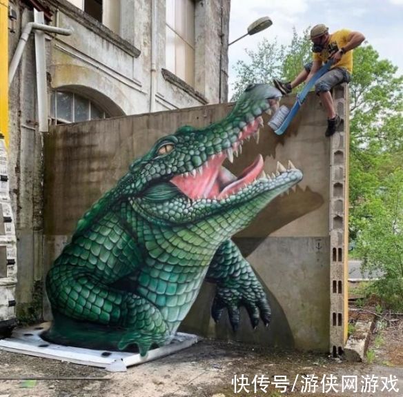 涂鸦$令人惊叹的错觉体验!30个逼真的街头涂鸦艺术太神奇