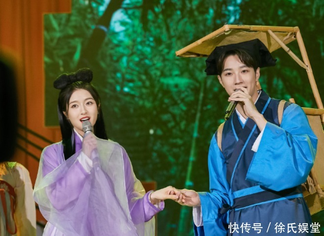 cp 三大cp齐聚《快本》,哪一对最甜景甜和谭松韵的反应已说明一切