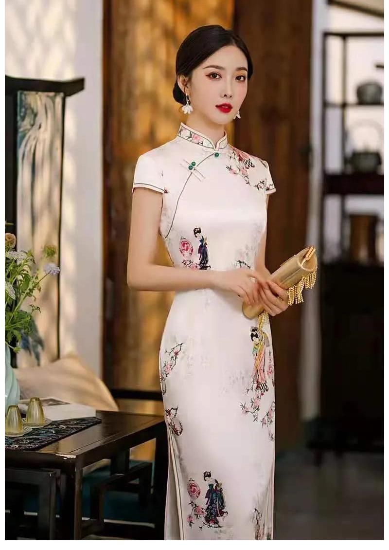 旗袍|旗袍女人的气质感,能让女性的高级感展现到极致,均与年龄无关!