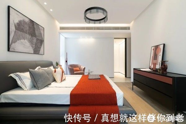 客厅|他家190㎡，坚持拆掉一面墙，装修后，满屋子的高级感，藏不住了