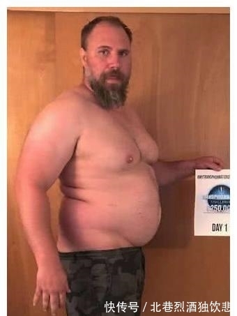 健身|大叔担心体重影响家庭幸福,坚持健身5个月,减肉83斤