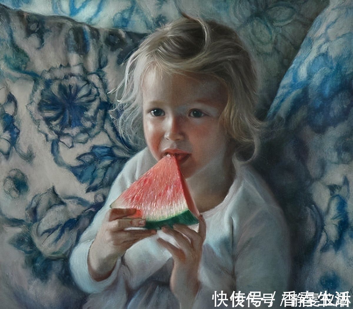 le|加拿大艺术家的超写实人体油画作品，细腻逼真，堪比高清照片
