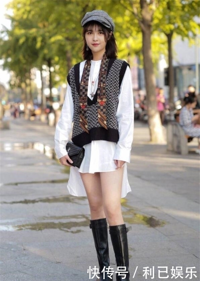 紧身牛仔裤,年轻姑娘的首选,让她看上去身材好,气质更好