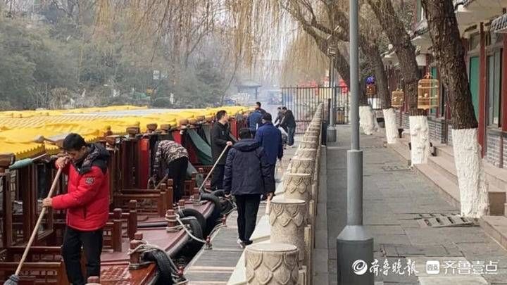 复航啦！天下第一泉景区游船项目恢复运行，大明湖又见画舫穿梭