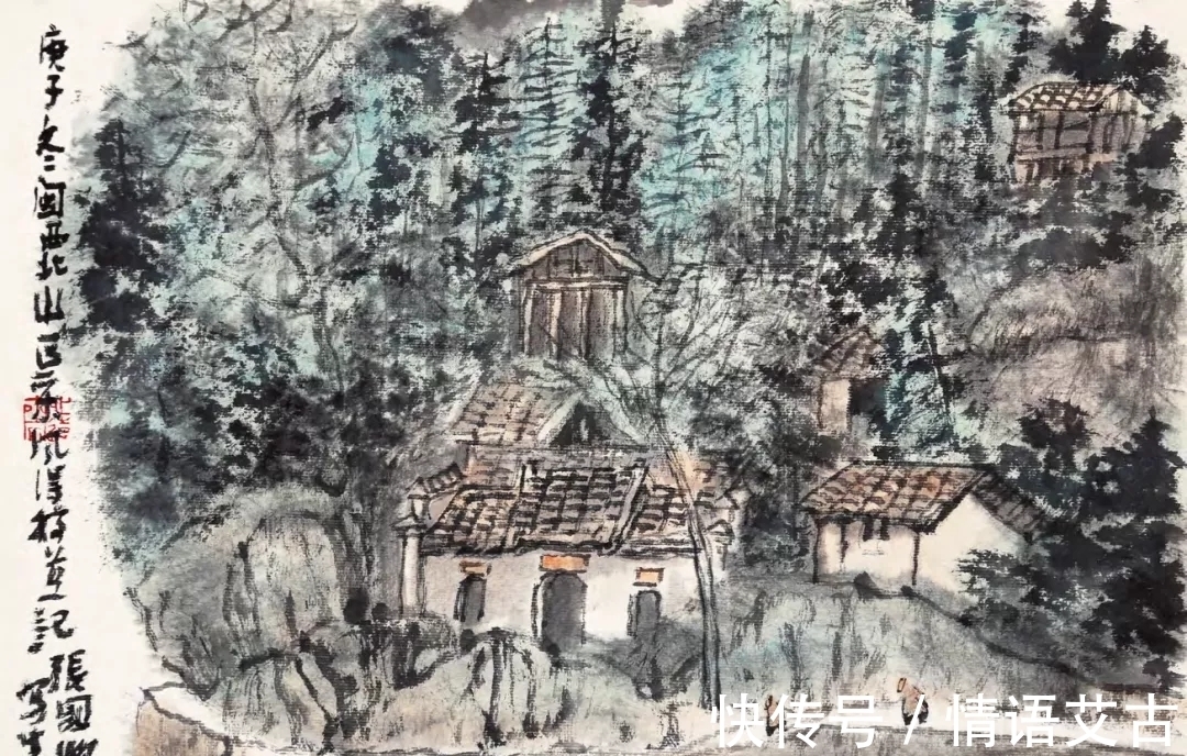 山水画$遵循自然|张国兴辛丑年山水画写生新作