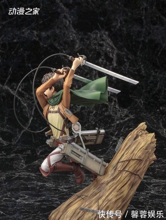 手办|寿屋《进击的巨人》艾伦·耶格尔18比例重制版手办