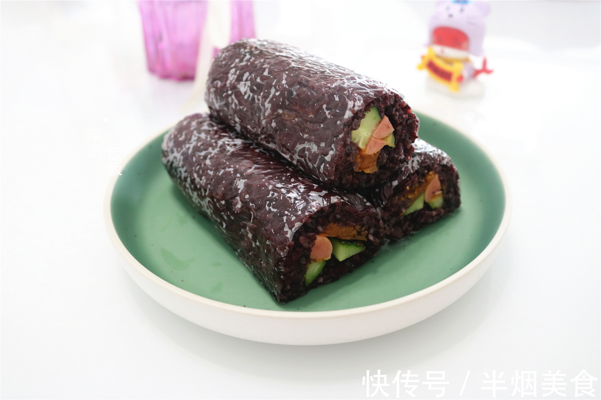 黑米|晚上睡前蒸一锅,第二天早餐就有了,咸香软糯,太美味了