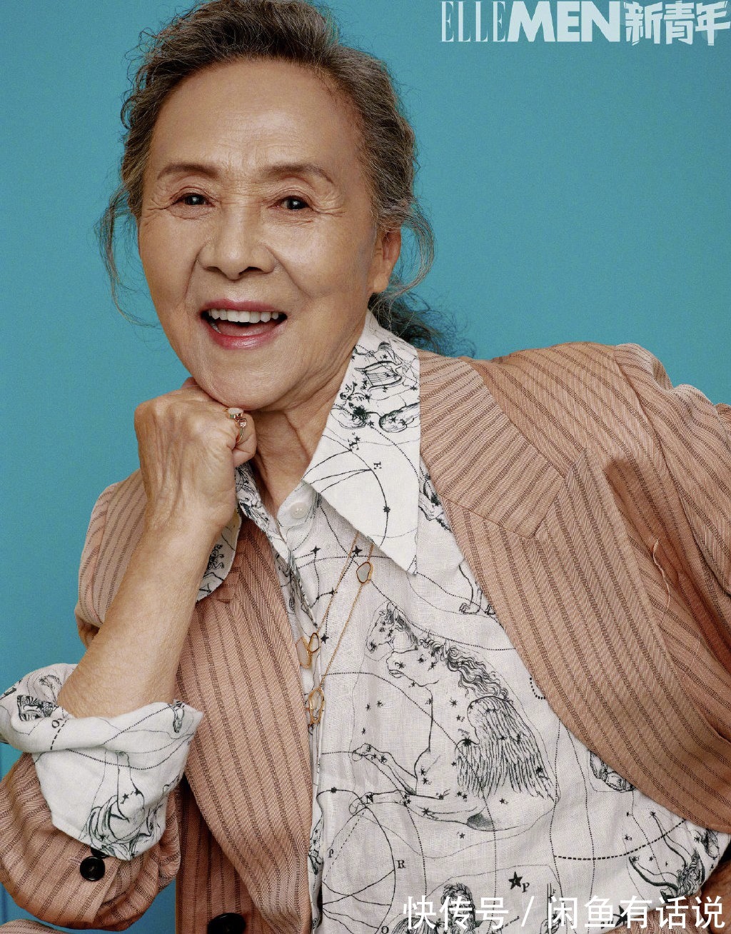 时髦|83岁奶奶穿30年前“旧衣服”拍大片,时髦又减龄,我突然不怕老了
