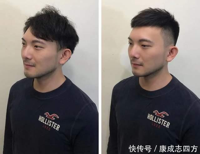短发|男生剪对发型很重要,试试清爽的短发,剪完比刘海发型帅多了