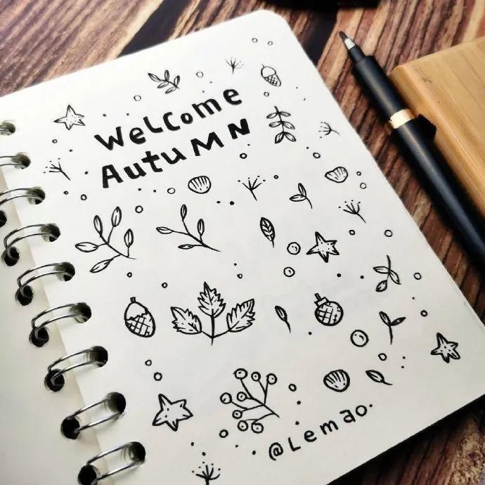 玩儿|画画一定要天分?这些简笔画,只用随手涂鸦就能完成,跟玩儿似的