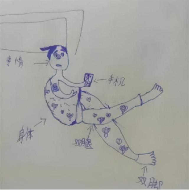睡姿|老师让小学生“画妈妈”,孩子的作品画风跑偏,妈妈看见想打人