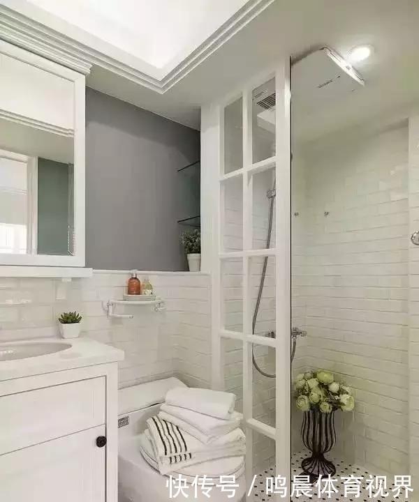 卫生间|头一回见卫生间这么装,漂亮又省钱!买了房我也这么设计