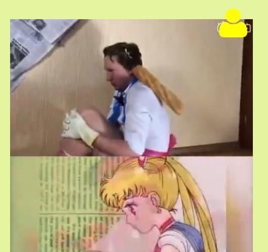 cos|外国小哥太有想法了,动态cos美少女战士,画风实在难以下咽