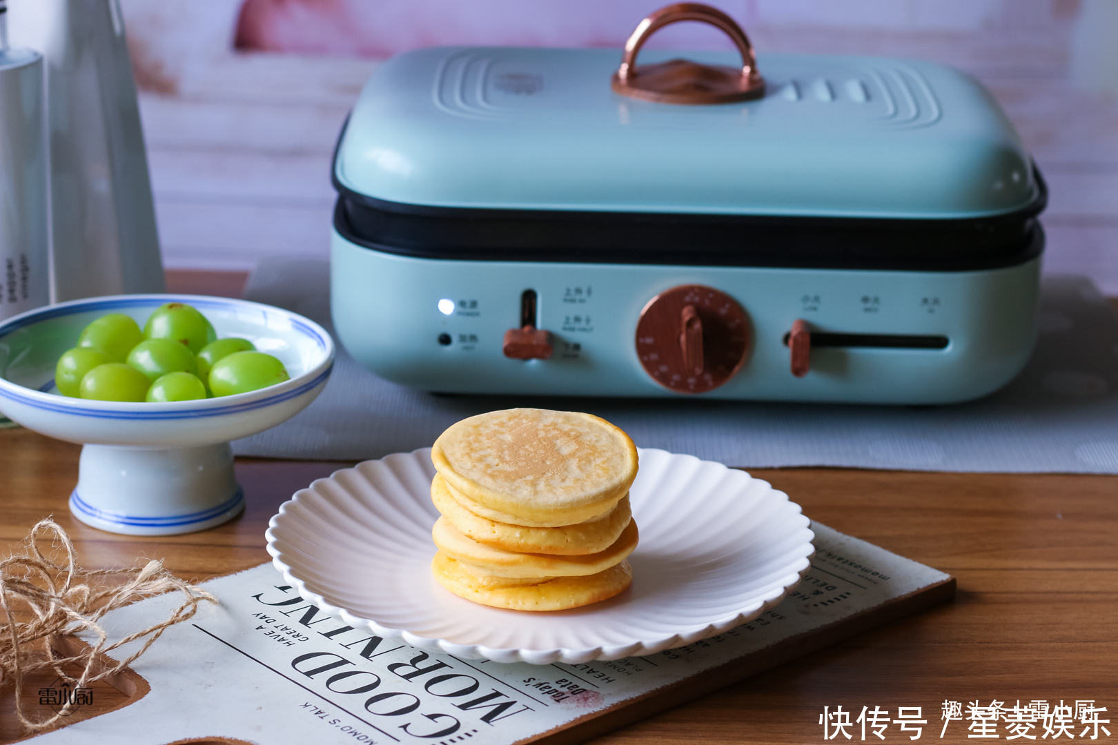  不用烤箱，不用打发，简单零失败的铜锣烧，当早餐下午茶都合适