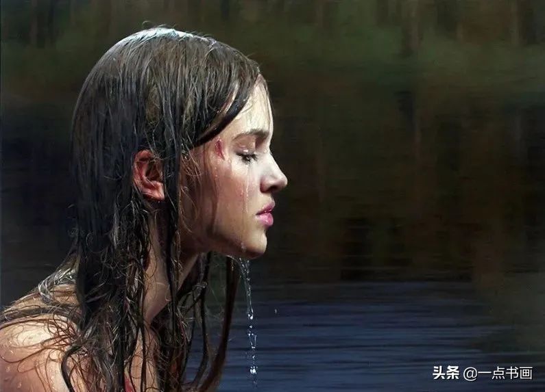 油画#菲利普的人体油画，比照片还真实