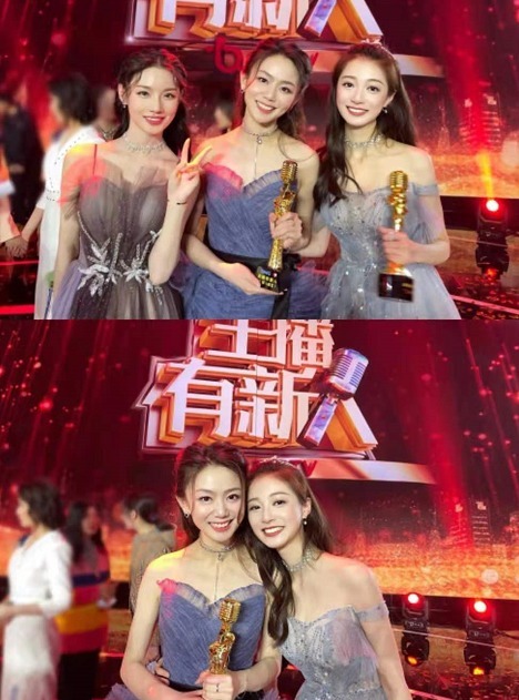 大会|庆祝大会领诵女孩火了！穿白衬衫昂首挺胸超美，170身材不输模特