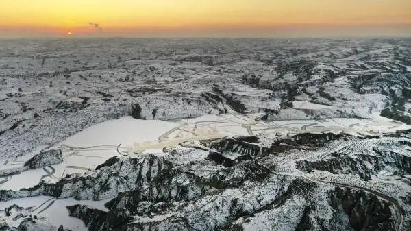 想来|雪后初霁的黄土高原，你想来吗？