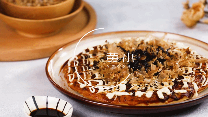 二次元|《蜡笔小新》同款大阪烧，好吃到一锅端
