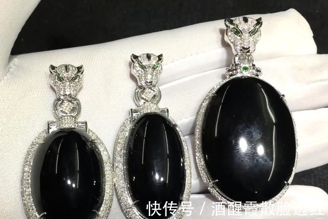 黑提 三颗“黑提”蛋面,豹子头修饰,霸气又吸睛