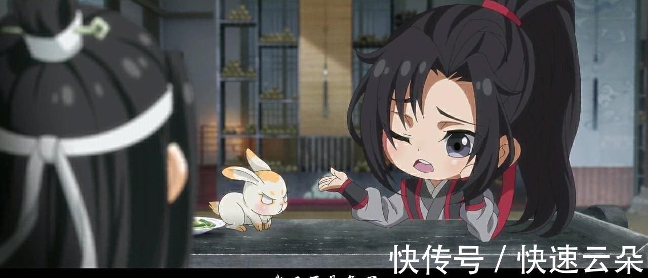 魏无羡|Q版魔道祖师魏无羡清汤寡水难下饭,多亏舅舅雪中送炭