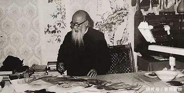 打扰|张大千作画时被徐雯波笑声打扰,正想发飙,看到脸后却怒容变春风