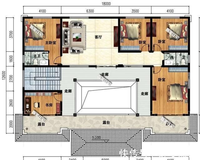 别墅|简欧和新中式风格设计,带车库的农村别墅,第一栋妥妥的豪宅