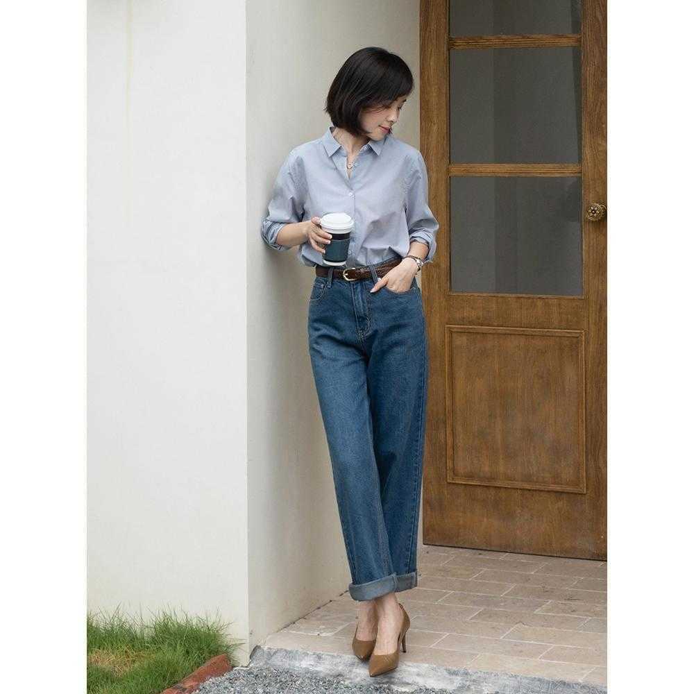 小姐姐|秋季如何穿出干练高级感?“衬衫”搭配是好选择,衣橱必备单品