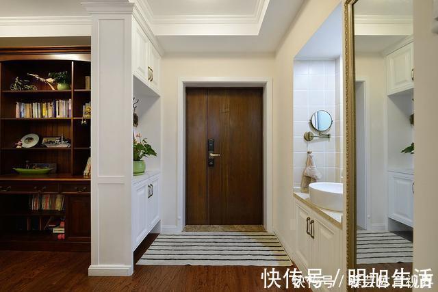 反手|老公突发奇想在入户装洗手台，看到后我反手就是一个赞！晒晒新家