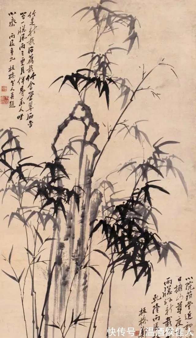 郑板桥$花鸟画|飘逸俊朗!郑板桥画竹精选